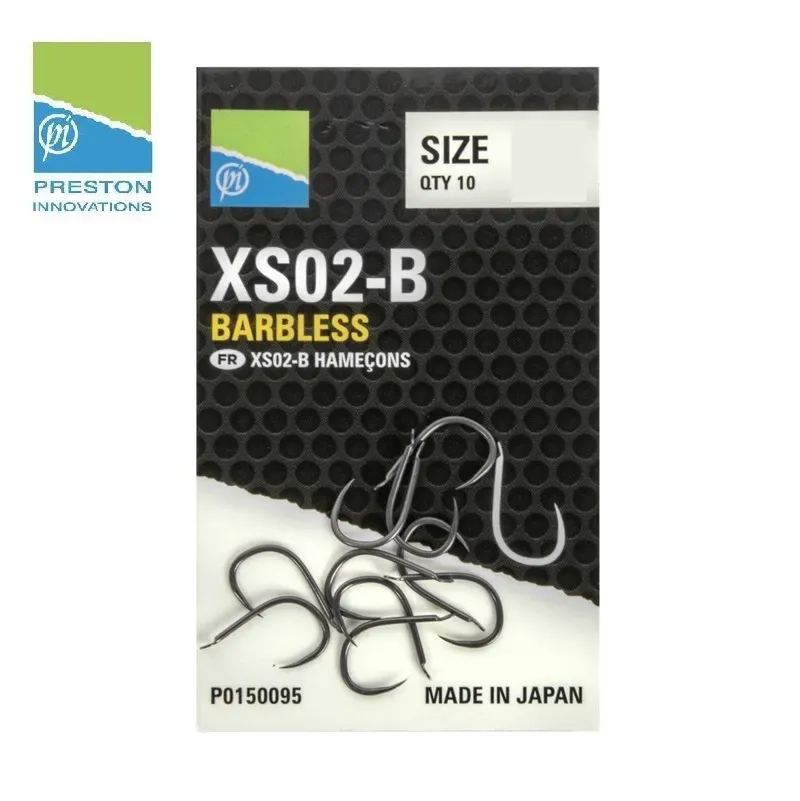 PRESTON INNOVATIONS XS02-B HOOKS BARBLEES SIZE 14 P0150097