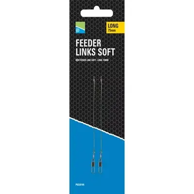 PRESTON INNOVATIONS  FEEDER LNIKS SOFT  LONG 75MM  P0220185