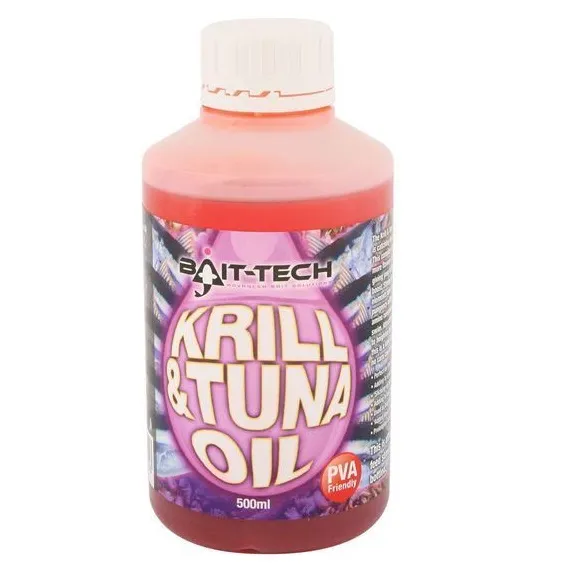 BAIT TECH KRILL & TUNA OIL 500ML KTO