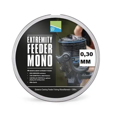 PRESTON INNOVATIONS EXTREMITY FEEDER MONO 0.30MM 13LB 4OZ 6.0KG 300M P0270048