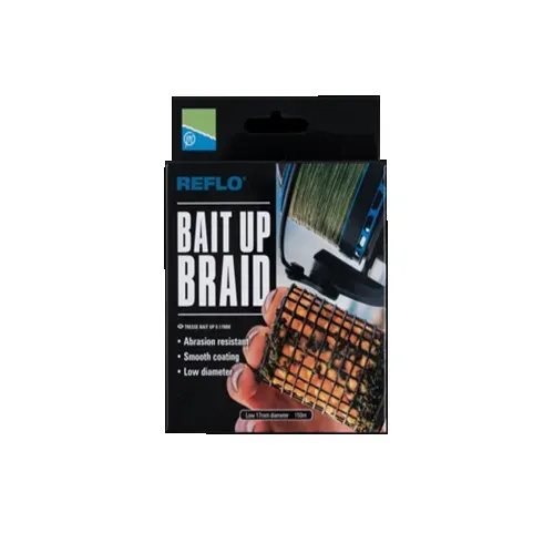 PRESTON INNOVATIONS REFLO BAIT UP BRAID 0.17MM 18LB 8.2KG 150M P0280004