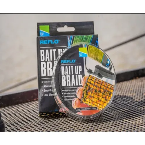 PRESTON INNOVATIONS REFLO BAIT UP BRAID 0.17MM 18LB 8.2KG 150M P0280004