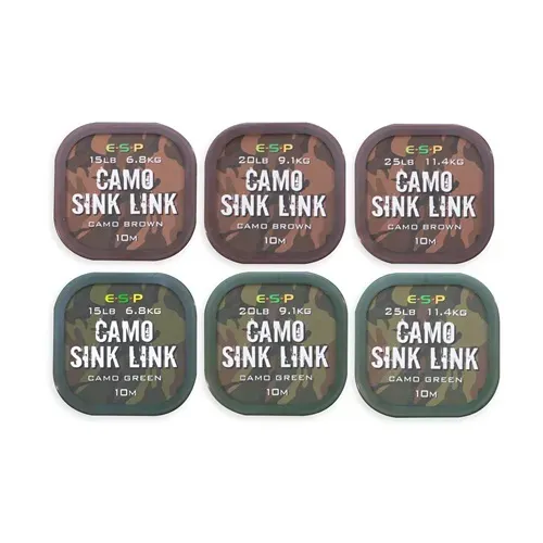 ESP Camo Sink Link Camo Green 25lb 11.4kg 10m