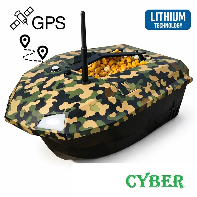 BARCO CEBADOR CYBER CAMO GPS + SONDA F7 COLOR CY05