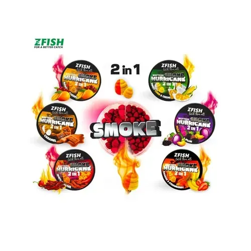 ZFISH WAFTERS SMOKE HURRICANE 2 EN 1 MANGO & CHERRY 8/10mm ZF3113