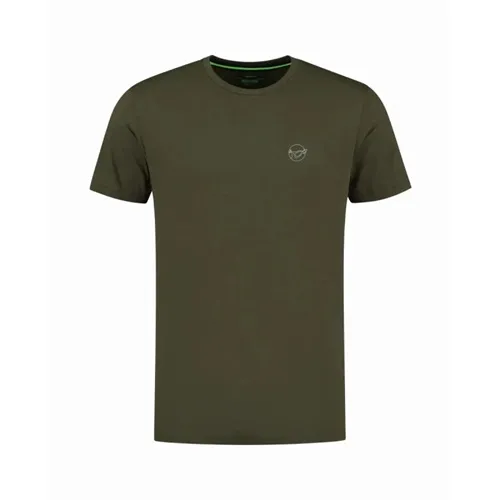 Korda Camiseta One Liner Tee Darrk Oliva Talla M