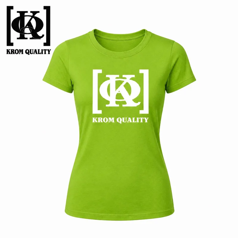 Krom Quality Camiseta Chica Verde Talla XL