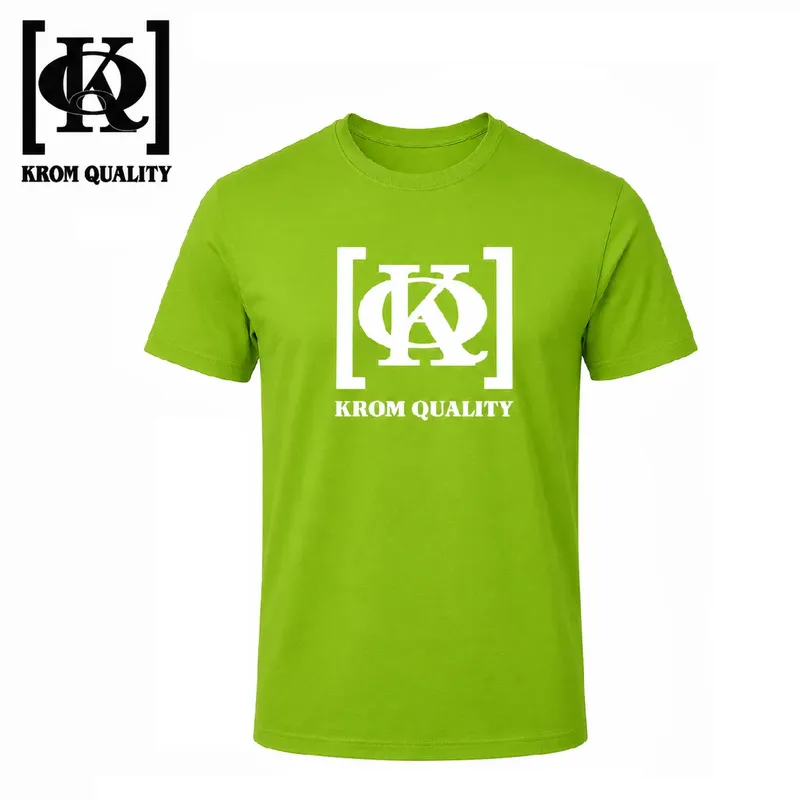 Krom Quality Camiseta Manga Corta Verde Claro Talla L