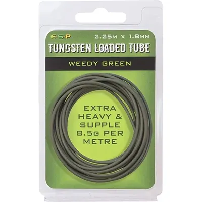 ESP Tungsten Loaded Tube Weedy Green 2.25m x 1.8mm