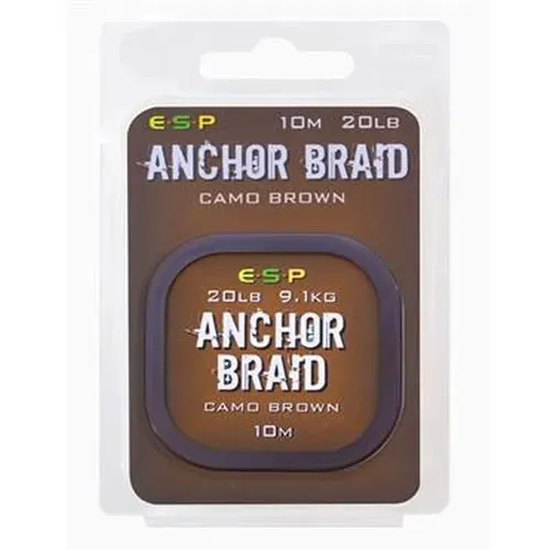 ESP Anchor Braid Gravel Brown 15lb 6.8kg 10m