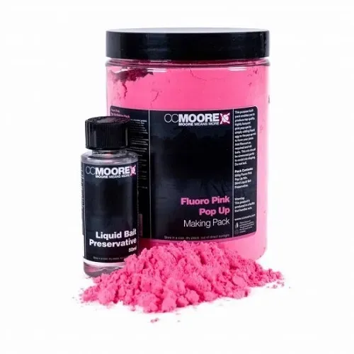 CC Moore Pop Ups Making Pack Fluoro Pink 200g + 50g