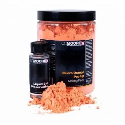 CC Moore Pop Ups Making Pack Fluoro Orange 200g + 50g