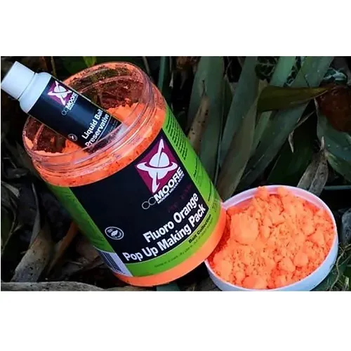 CC Moore Pop Ups Making Pack Fluoro Orange 200g + 50g
