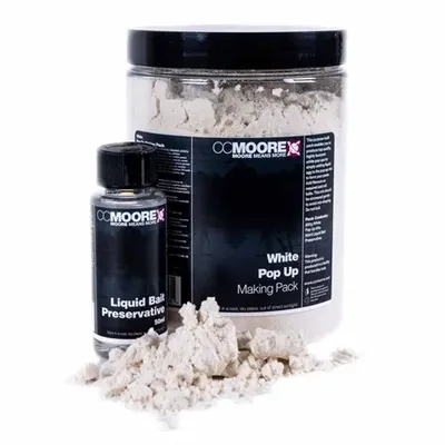 CC Moore Pop Ups Making Pack Fluoro White 200g + 50g