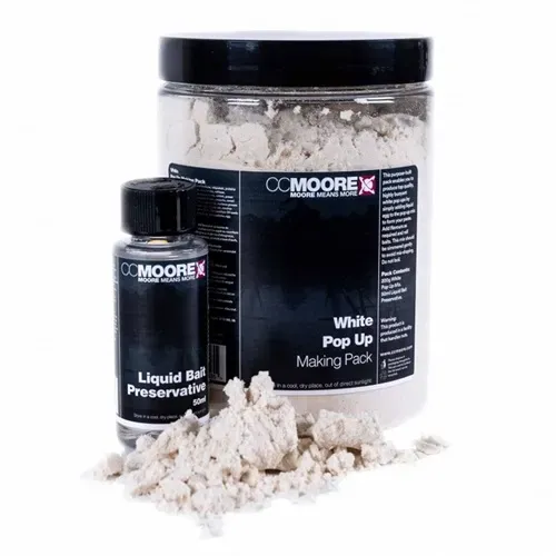CC Moore Pop Ups Making Pack Fluoro White 200g + 50g