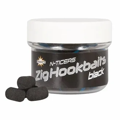 Dynamite Baits N-Ticers Zighookbaits  Black