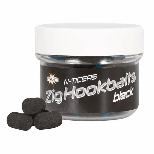 Dynamite Baits N-Ticers Zighookbaits Black