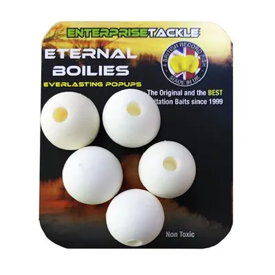 Enterprise Tackle Eternal Boilies Blanco 18mm