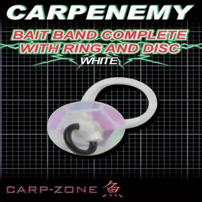 Carp Zone Bait Band Complete With  Ring And Disc 10uni