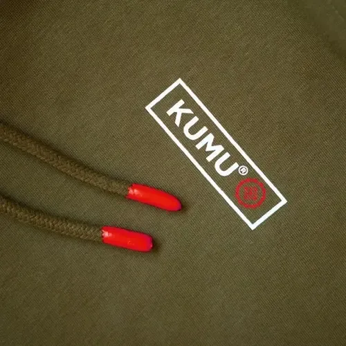 Kumu Sudadera Hoody Rising Sun Khaki Size 3xl