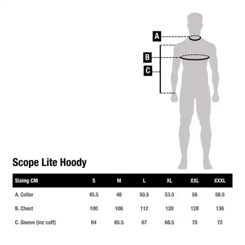 Nash Scope Lite Hoody Size XXL