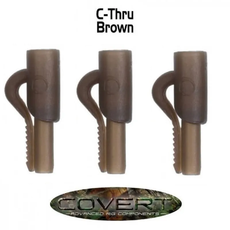 GARDNER COVERT LEAD CLIPS C THRU BROWN CLCCB