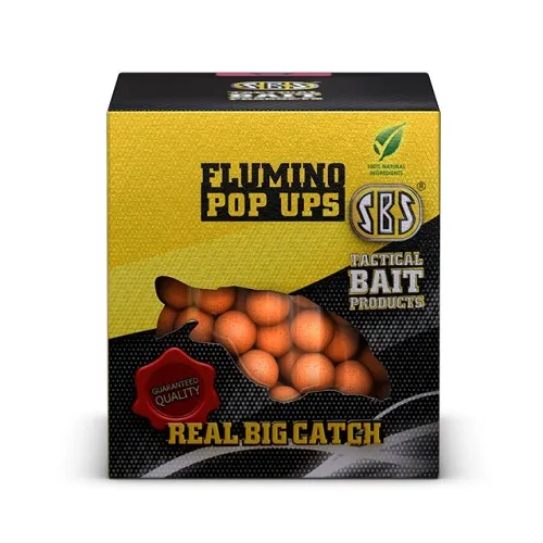 SBS BAITS FLUMINO POP UPS SQUID & OCTOPUS NARANJA (16 18 20) MM 100 GR 13259