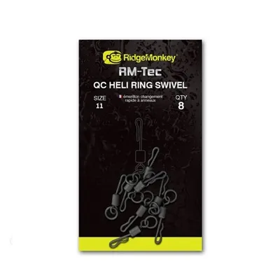 Ridgemonkey Rm-Tec QC Heli Ring Swivel Nº11