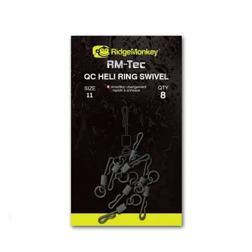 Ridgemonkey Rm-Tec QC Heli Ring Swivel Nº11