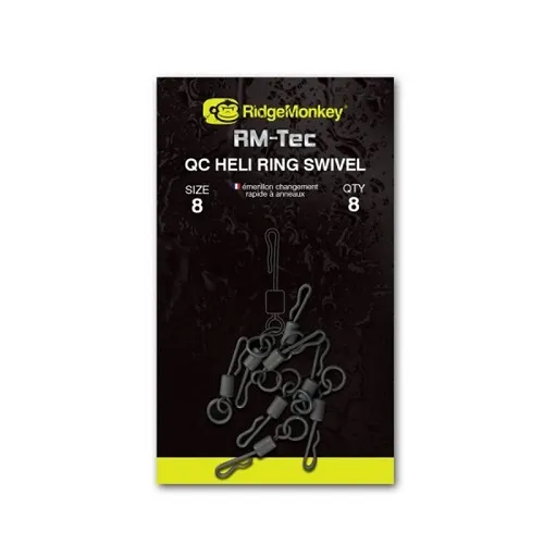 Ridgemonkey Rm-Tec QC Heli Ring Swivel Nº8