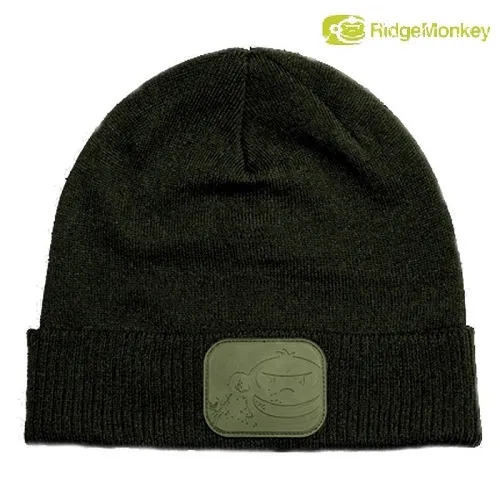 Ridgemonkey Apearel Dropback Beanie Hat Green