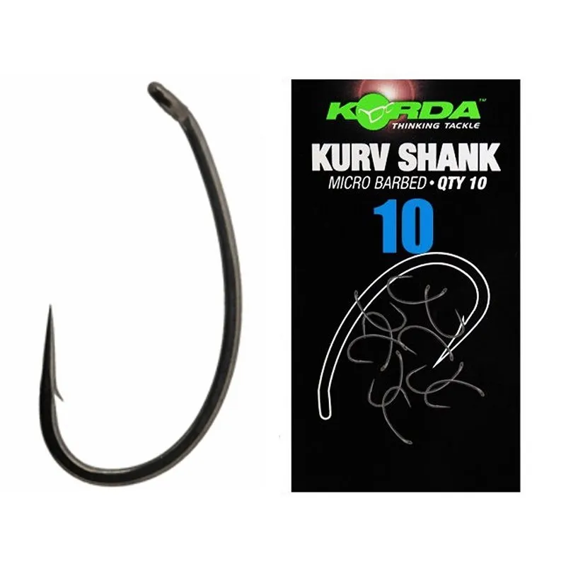 Korda Anzuelo Kurv Shank Size 10
