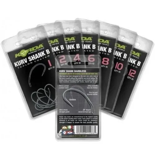 Korda Anzuelo Kurv Shank B Size 4