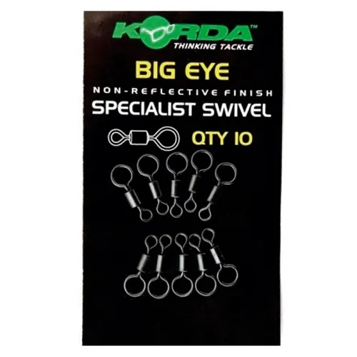 Korda Emerillón Giratorio Big Eye Specialist Swivel Kbes