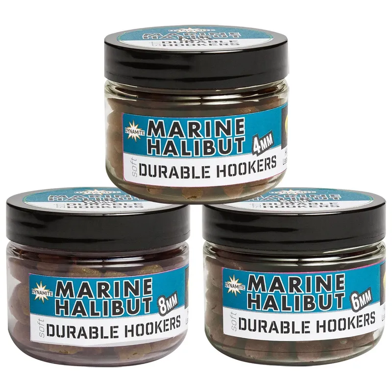 DYNAMITE BAITS MARINE HALLIBUT DURABLE HOOKERS 4 MM DY1445