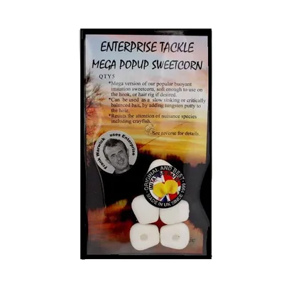 ENTERPRISE TACKLE MEGA POPUP SWEETCORN BLANCO ET13MEWUF