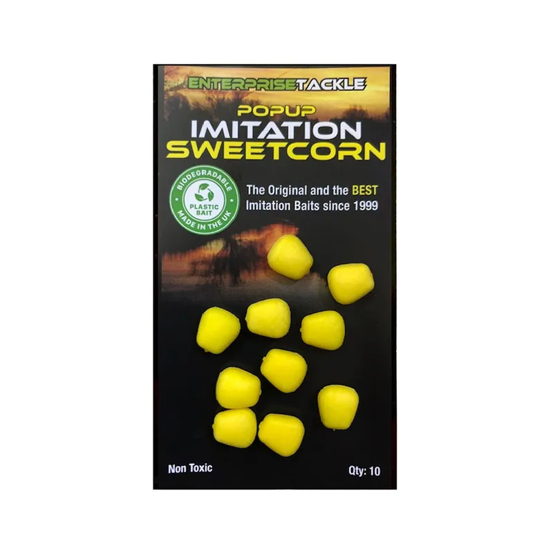 ENTERPRISE TACKLE POPUP IMITATION SWEETCORN AMARILLO ET13YUF