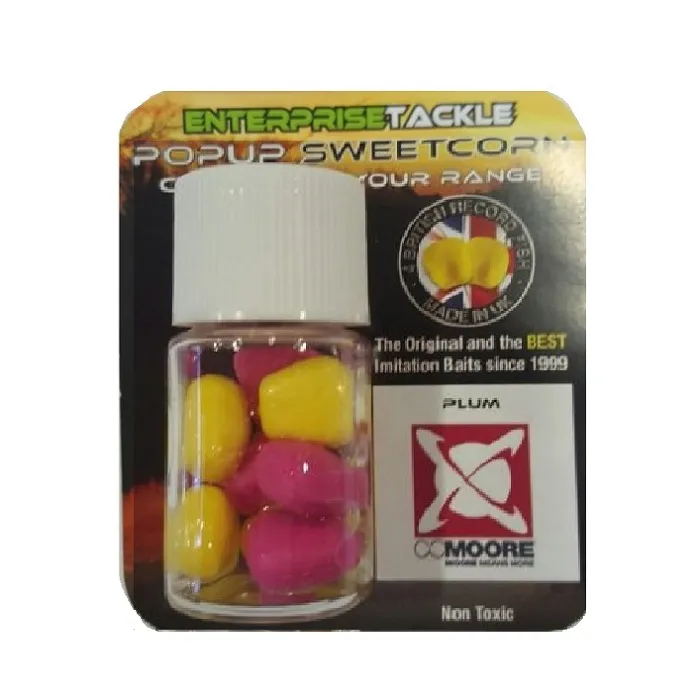 ENTERPRISE TACKLE POPUP SWEETCORN CLASSIC FLAVOUR RANGE PLUM ET13FCCP