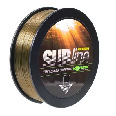 KORDA SUBLINE BROWN 0,40MM 1000M SUB15B