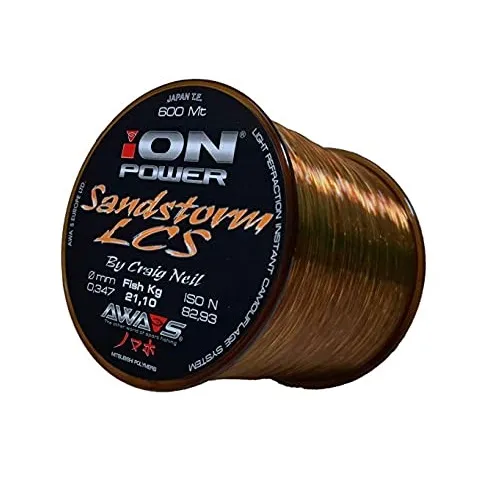 AWA SHIMA ION POWER SANDSTORM LCS 0 347 mm 21 1 kg 600 m
