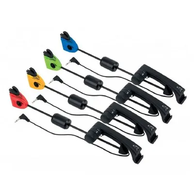 FOX MK2 ILLUMINATED SWINGER 4 ROD SET (RED   ORANGE   GREEN   BLUE) CSI055