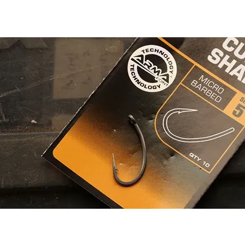 Fox Anzuelos Edges Arma Point Curve Shank Size 4