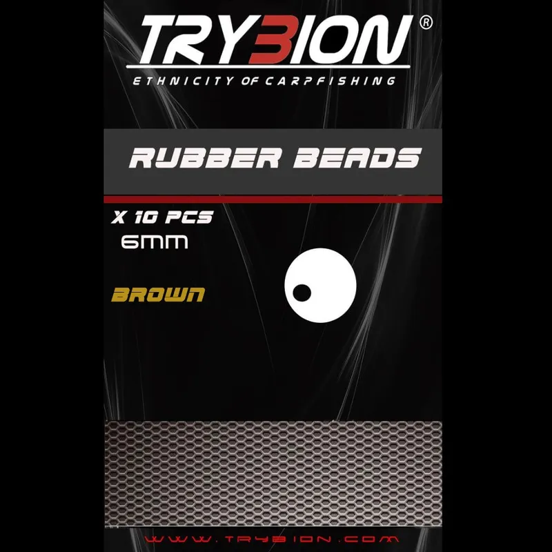 TRYBION BOLAS SILICONA BROWN 6MM 10236