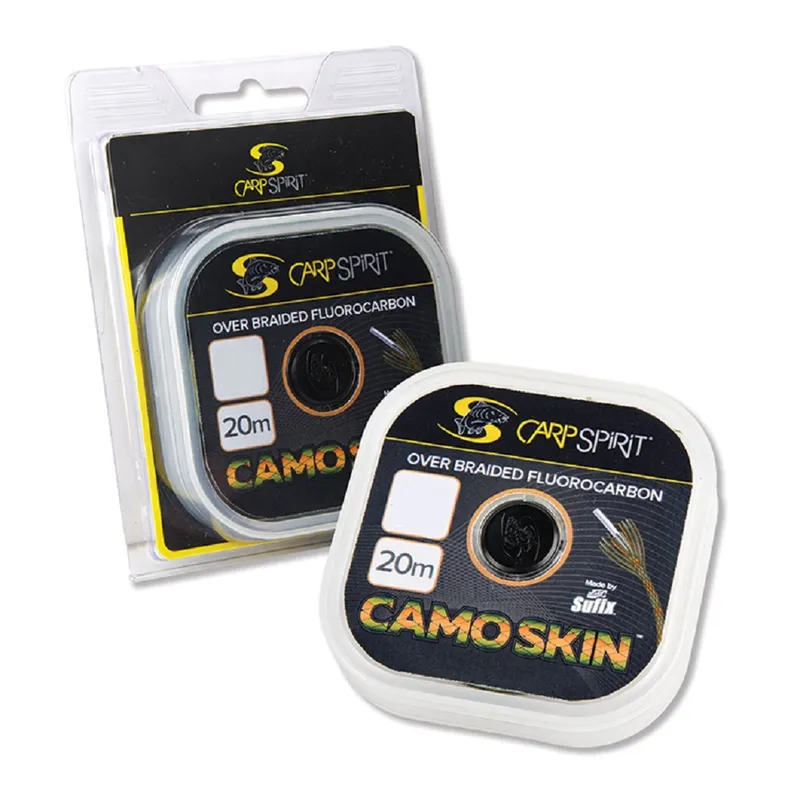 CARP SPIRIT OVER BRAIDED FLUOROCARBON CAMO SKIN 20lb 20m ACS640090