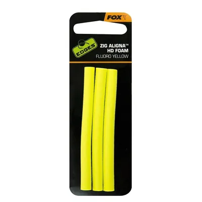 FOX EDGES ZIG ALIGNA HD FOAM YELLOW (3 UNIDADES) CAC472