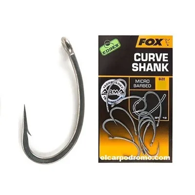 Fox Anzuelos Edges Armapoint Curve Shank Size 6