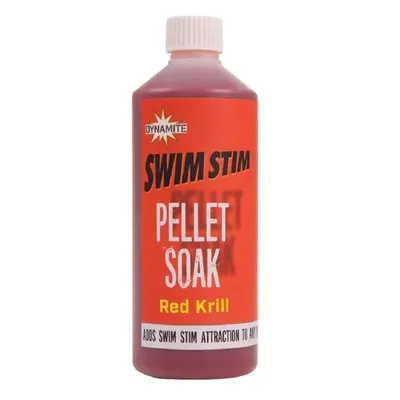 DYNAMITE BAITS SWIN STIM PELLETS SOAK RED KRILL 500ML DY1422